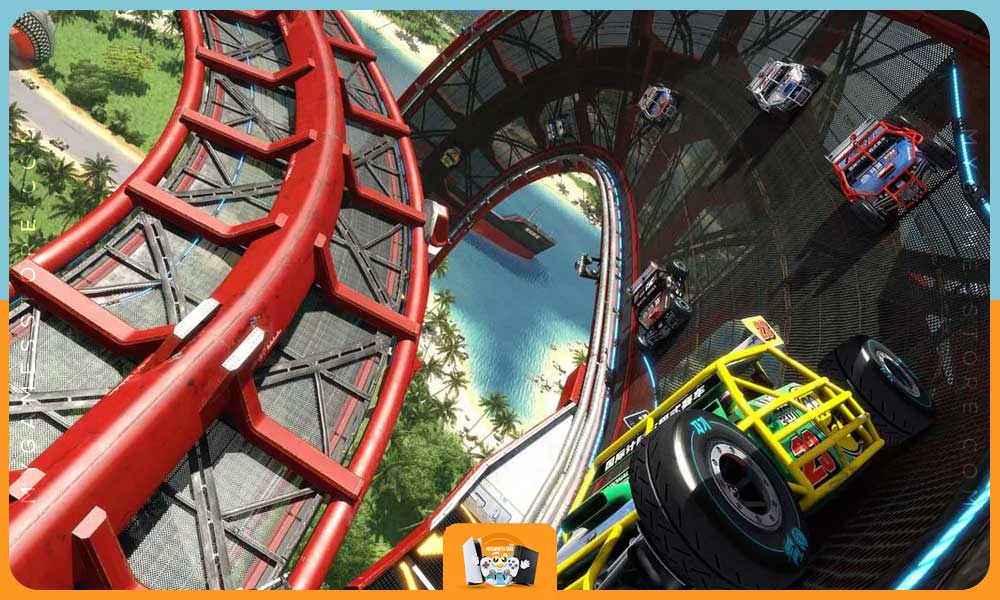 بهترین بازی ماشینTrackmania Turbo :PS4